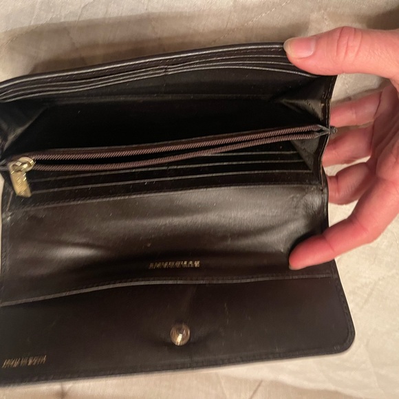 Burberry Check and Leather Wallet - Picture 5 of 10